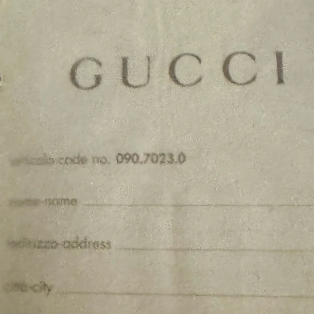Gucci notebook with original notebook paper & ruler - Picture 3 of 12